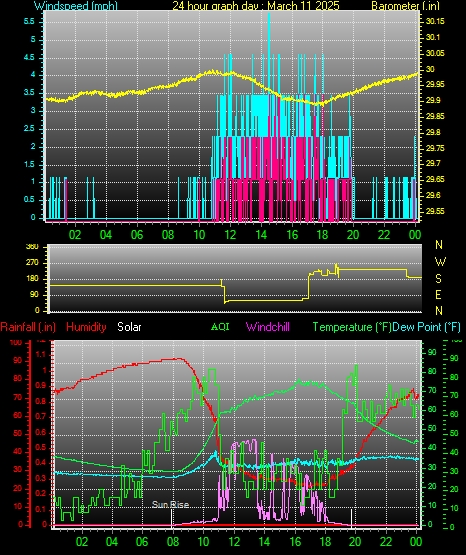 24 Hour Graph for Day 11