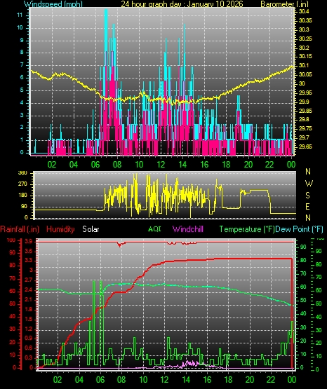 24 Hour Graph for Day 10