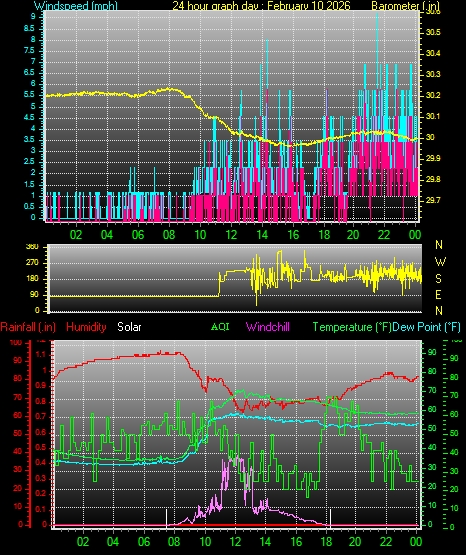 24 Hour Graph for Day 10