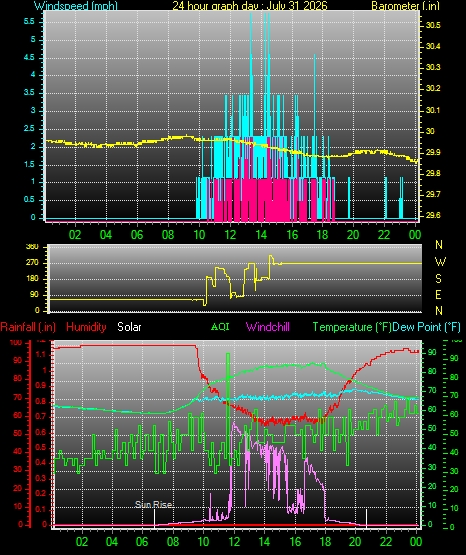 24 Hour Graph for Day 31