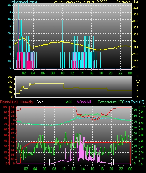 24 Hour Graph for Day 12