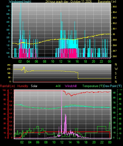 24 Hour Graph for Day 11