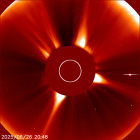 Latest LASCO C2 image of the Sun