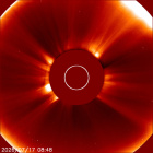 Latest LASCO C2 image of the Sun