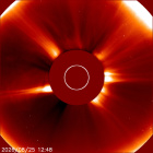 Latest LASCO C2 image of the Sun