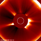 Latest LASCO C2 image of the Sun