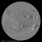 Latest SDO/HMI Magnetogram image of the Sun