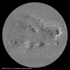 Latest SDO/HMI Magnetogram image of the Sun