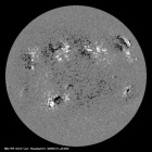 Latest SDO/HMI Magnetogram image of the Sun