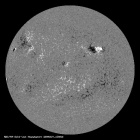 Latest SDO/HMI Magnetogram image of the Sun