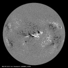 Latest SDO/HMI Magnetogram image of the Sun