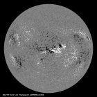 Latest SDO/HMI Magnetogram image of the Sun