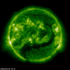 SOHO EIT 195 image of the sun
