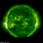SOHO EIT 195 image of the sun