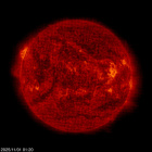 SOHO EIT 304 image of the sun