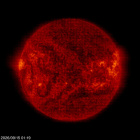 SOHO EIT 304 image of the sun